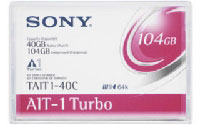Sony AIT-1 Turbo 40/104GB (TAIT1-40C) Sony AIT-1 Turbo 40/104GB (TAIT1-40C)
